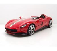 Ferrari Monza SP1 2018 Rojo Modelo a Escala 1:18 Bburago Signature Series