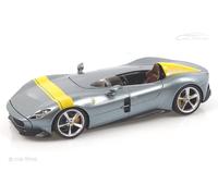 Ferrari Monza SP1 Gris/Amarillo Bburago 1:24 18-26027