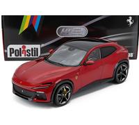 FERRARI PURASANGUE 2022 ROJO MAGMA MET. 1:18 POLISTIL 18FE02021-WB