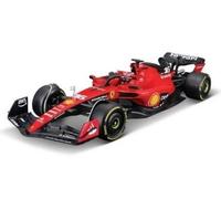 Bburago May Cheong B18-16812L Fórmula 1 Ferrari SF-23 Leclerc con Casco 2023 Coche Fundido a presión, Rojo