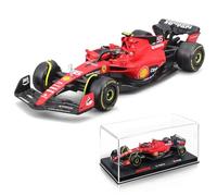 Ferrari SF-23 Carlos Sainz Nr 55 Temporada 2023 Fórmula 1 F1 - escala 1/24 23 cm Modelo Coche DieCast BBurago 18-26808-55