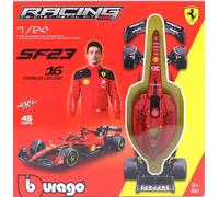 Ferrari SF-23 LECLERC #16 2023 Modelo F1 Kit Construcción Bburago 1/24 18-26851