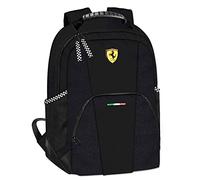 Ferrari Zaino Mochila, Negro, Talla única Unisex niños