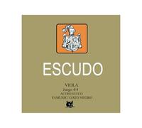 Ferrer Gato Negro Juego de Cuerdas para Viola 4/4, Acero Sueco, Tensión Media, Fabricado Artesanalmente en España desde 1868