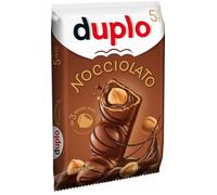 Ferrero - Barras de chocolate Duplo T5 con avellanas, 130 g