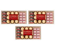 Ferrero Prestige Praline di Cioccolato - Caja de regalo con chocolate (246 g, incluye Mon Chéri, Ferrero Rocher y Pocket Coffee 21 unidades)