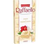 6 x Ferrero Raffaello Crema di Mandorle e Cocco Chocolate blanco relleno con crema de almendras y coco 90 g barritas