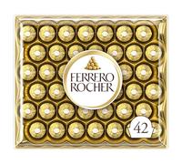 Ferrero Rocher Bombones de Chocolate con Avellanas, 525 g, 42 Unidades