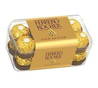 Ferrero Rocher Bombones Praliné de Chocolate, 200g