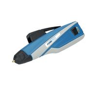 Ferrestock FSKPTF003 pistola termofusible a batería de litio de 1500mAh, 10W de potencia, cargador de 5V y micro USB 1,0mAh, sistema antigoteo, listo en 15 segundos