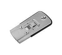 Ferrestock FSKRK500 Rascavidrio fabricado en acero inoxidable con cuchilla de 39mm y perfil engomado, cuchilla resistente ideal para vitrocerámicas y todo tipo de cristales