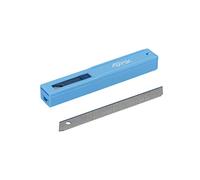 Ferrestock FSKTWR009 Hoja de recambio de cúter de 9mm especialmente pensada para poder cortar materiales resistentes en modo profesional, contiene 10 cuchillas. (Caja de 10uds)