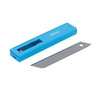 Ferrestock FSKTWR018 dispensador de 10 cuchillas de recambio para cúter de 18mm, afilado de precisión para cortar de forma limpia y profesional cualquier material