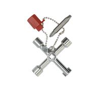 Ferrestock s4 llave multifuncional para abrir armarios de control para