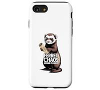 Ferret Caos Limpieza Humana Travesuras Plan Humor Carcasa para iPhone SE (2020) / 7/8