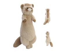 Ferret Doll - 52cm Long Ferret Pillow | Short Plush & PP Cotton Stuffed Animal, Soft Comfortable Cute Ferrets Body Pillow For Bed Sofa Car Ornaments and Hugging Gift For Ferrets Lovers