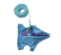 Ferret Harness Lead - Adjustable Soft Pet Walking Set for Small Animals, Secure Outdoor Adventure with Comfortable Fit, Bunny Vests and for Chinchilla Kitten Travel Training