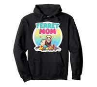 Ferret Mom - Lindo día de la Madre para dueño de Mascotas, para Mujeres y niñas Sudadera con Capucha