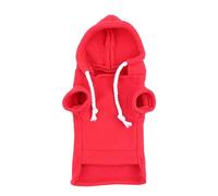 Ferret Sweater Ferret Sudadera térmica | Guinea Pig Sudadera con Capucha Hamster Sudadera | Skin Friendly Drawstring Hood Guinea Pig Clothes Bunny Costume for Cats (Polar Fleece)