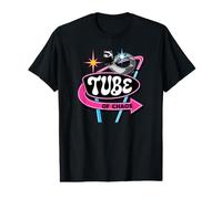 Ferret Tube of Chaos Retro Pet Owner Vintage Sign Design Camiseta gráfica económica