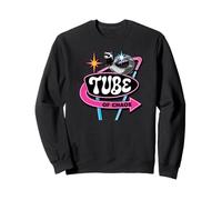 Ferret Tube of Chaos Retro Pet Owner Vintage Sign Design Sudadera