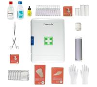 Ferretelix® Botiquin Primeros Auxilios Armario 40 CM X 32 x 18 con dotacion Homologado para viviendas turisticas, casa, Oficina