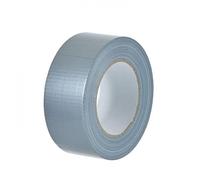 Ferretelix Cinta americana gris plata 50 mm ancho x 25 mts largo