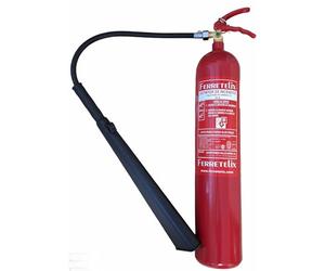 Ferretelix® Extintor CO2 5 Kg con Soporte - Alta Eficacia Sin Residuos - Certificado según Directiva 2014/68/EU