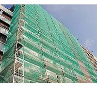 FERRETELIX® Malla Mosquitera para Andamio 6x6 m Verde - Protección para Fachadas Muy Resistente