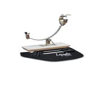 FERRETERIA LEPANTO Jamonero Giratorio Basculante con Base de Fibra Efecto Granito, Soporte jamonero con Base Efecto Flotante, jamonero Modelo Gala (Set Arcos Negro)