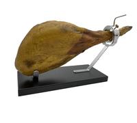 FERRETERIA LEPANTO Jamonero Giratorio Fijo, Soporte jamonero Fijo con Cabezal Giratorio y Base de Color Negro. (Sin Set de Corte)