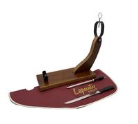 FERRETERIA LEPANTO Jamonero HuelvaEco, Soporte jamonero para Jamones y Paletillas, Jamonera de Uso Domestico y Restaurantes (Set Burdeos)