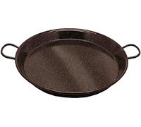 FERRETERIA LEPANTO Paellera Esmaltada, paellera valenciana 30 cm hasta 70 cm, paellera con capacidad hasta 25 raciones. (70)