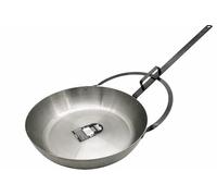 FERRETERIA LEPANTO Sartén para migas, sarten con mango largo, sarten miguera pulida, sartén onda con mango largo (36CM)