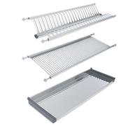 Ferreteria Mengual - Juego Plato-Vaso-Bandeja Luxe Mueble (60 Cm)