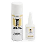 Ferretería sobrinos Pegamento Instantáneo Kit (Cianocrilato 50 ml + Acelerador 200 ml)