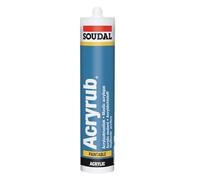 Ferretería sobrinos Sellador Acrilico ACRYRUB color Blanco 310 ml