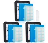 FERRGIA 3 Filtros para Philips PowerPro Active/Power Pro Compact/Power Pro City,Repuesto Filtro para Philips FC9332 FC9331 FC8010/01 FC9555 FC9550 FC9334 FC9333 FC9330,Reutilizable,Lavable