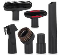 FERRGIA 6 Piezas Accesorios para Aspiradoras Universal Accesorios,Cepillos Repuesto para Aspiradora y Adaptador Cepillo Aspiradora Universal Apto de Aspiradoras de Calibre de 32 mm y 35 mm