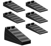 FERRGIA 8 Piezas Altura Ajustable Antideslizante Antiarañazos Cuña Goma Suave,Cuñas Universales para Todo Tipo de Suelo en Interiores y Exteriores para Baldosas,Alfombras,Pisos,Protección Muebles