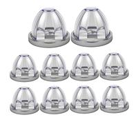 Ferricult 10 luces de sandía para semirremolque, luces de posición LED de 3, 7 pulgadas con resistencia al agua IP65, carcasa de ABS de 12 V-24 V para vehículos decoración Whitehome