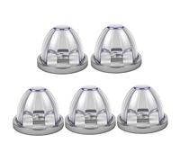 Ferricult 5 luces de sandía para semirremolque, luces de posición LED de 3, 7 pulgadas con resistencia al agua IP65, carcasa de ABS de 12 V-24 V para vehículos decoración Whitehome