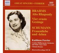Ferrier,Kathleen - rhapsodie pour contralto