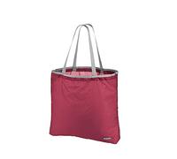 Ferrino - Bolsa De Compra Plegable Lydd De 15 litros, Color Rojo