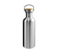 Ferrino Stainless Steel Bottle GLIZ 0.75 LT Botella, Unisex Adulto, Multicolor, Talla Única