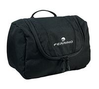 Ferrino Cosmetic Necessaire, Bolsa de Viaje Unisex, Negro, 23 x 12 x 15 cm