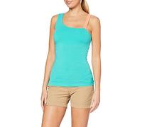 Ferrino Kew Tank Woman TG S Acqua Camiseta Interior, Mujer, Aqua (Azul), 52