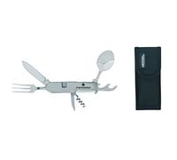 Ferrino Knife with Cutlery Set Navaja Acampada y Senderismo, Adultos Unisex, 0, Talla Única