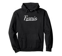 Ferris Vintage Inspired Throwback Style Varsity Classic Sudadera con Capucha