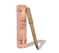 Ferris Wheel Press, Pluma estilográfica Carousel, cuerpo de mezcla de acrílico, tapa de clic con sello de aire, Oinking Embers, marrón, punta fina